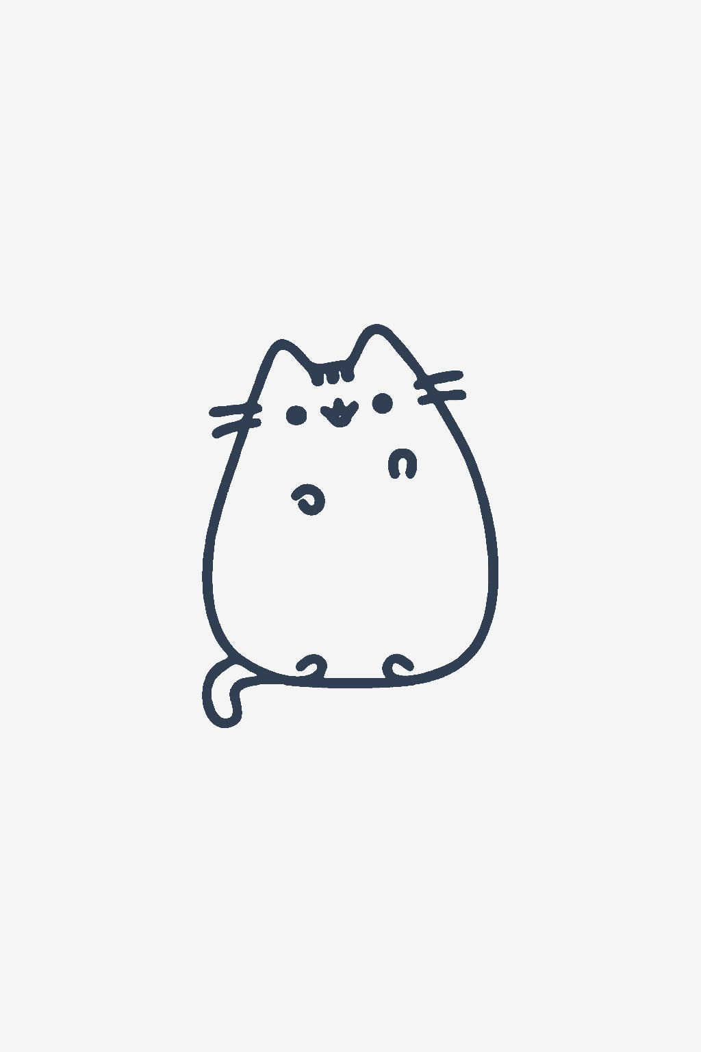 Pusheen-Katze