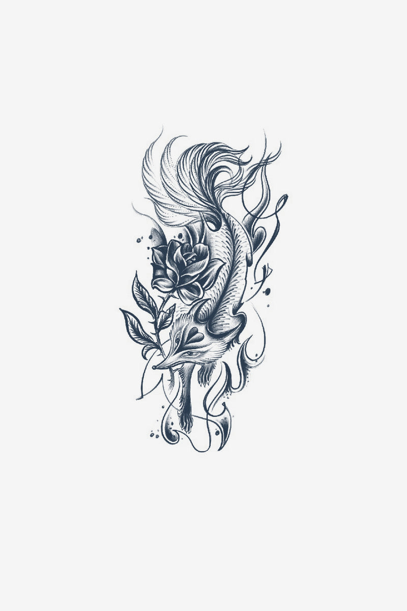 Fuchs und Blume