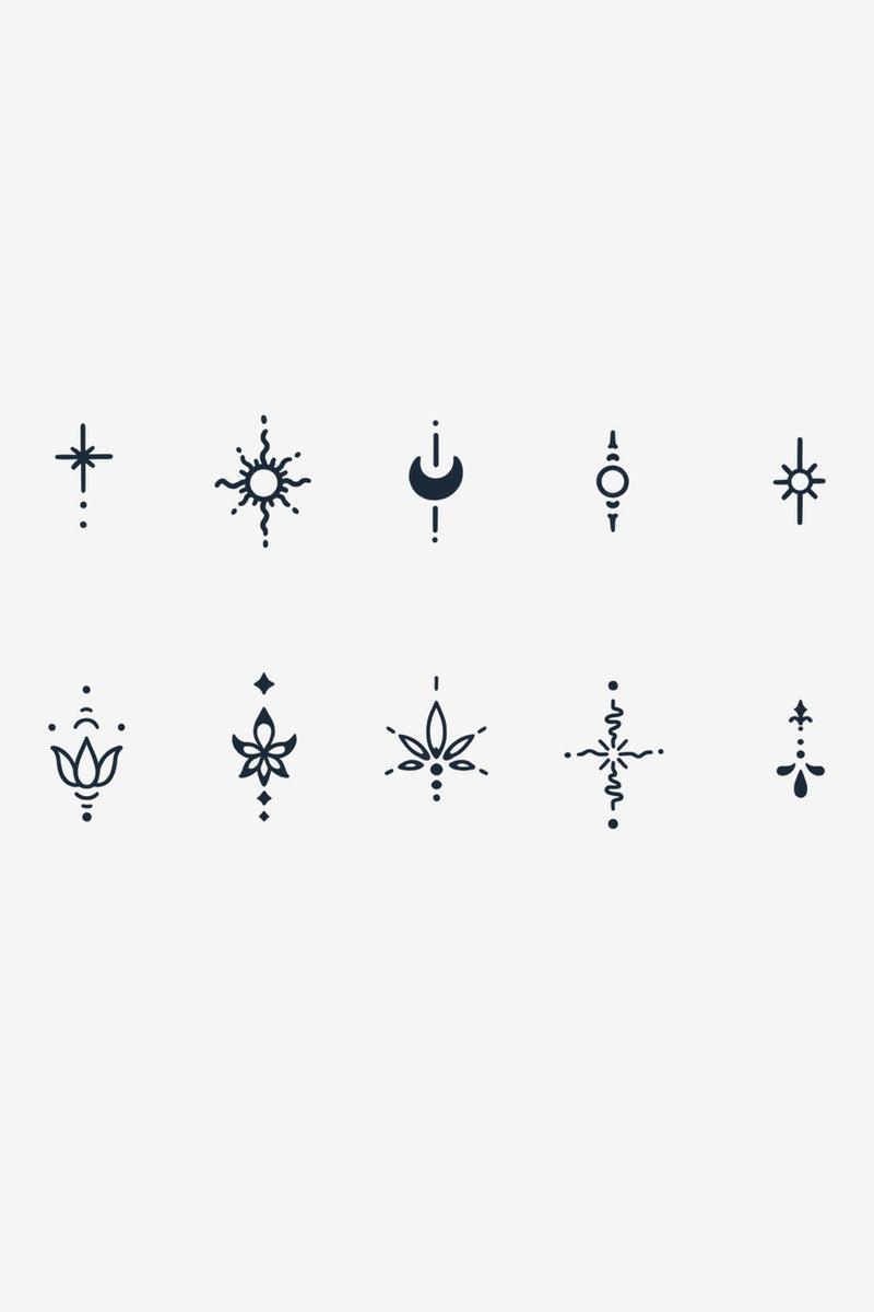 Set Celest - tatuaj temporar Inklabs