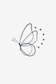 Fluture Diafan - tatuaj temporar Inklabs