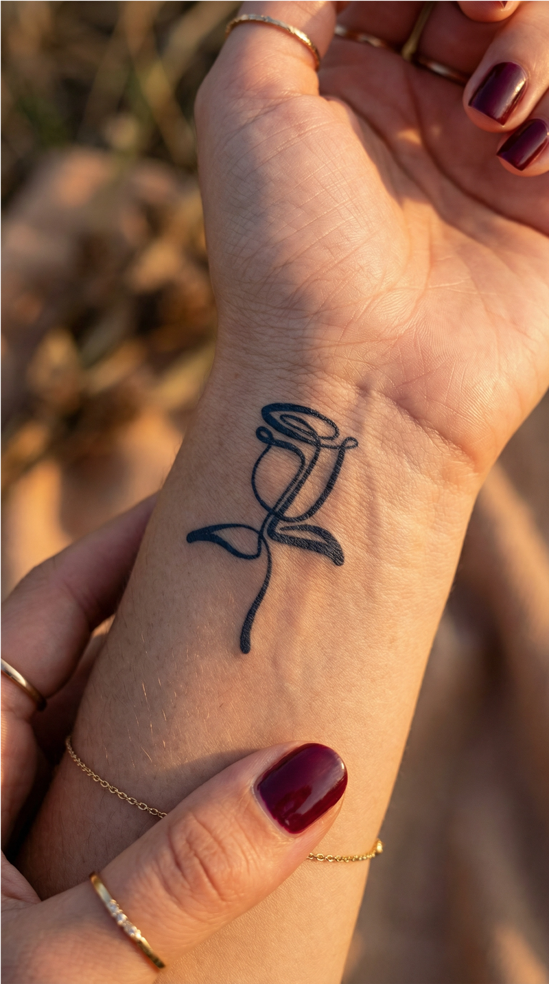 Unendliche Rose